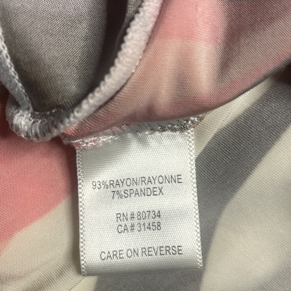 BCBGMAXAZRIA Floral Cherry  Blossom Dress, Size XS - Picture 7 of 7